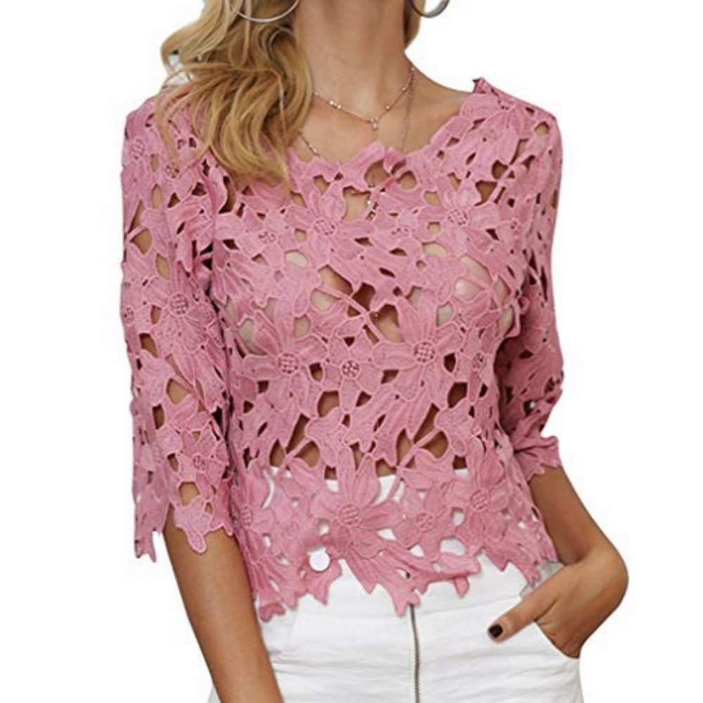 Sexy Lace Blouse